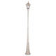 Chester Single Head Tall Post Light - Beige Finish / B22 Chester Single Head Tall Post Light - Beige Finish / B22
